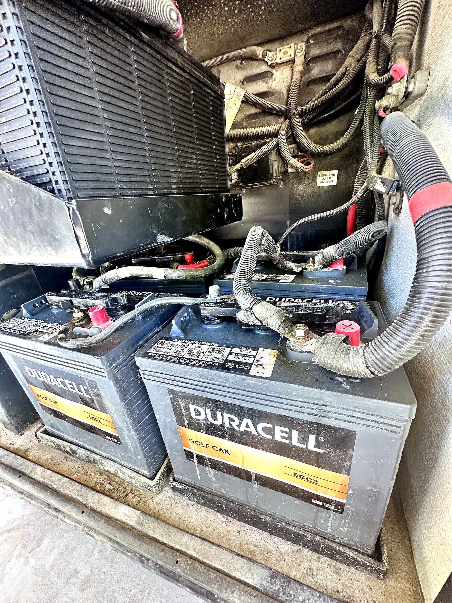 2004 Fleetwood Revolution 40C — Electrical & Fuse Panel detail shot